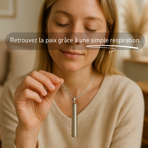 ZenBreath - Collier de Respiration Anti-Stress