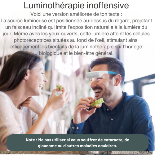 Lunette de luminothérapie LumiZen
