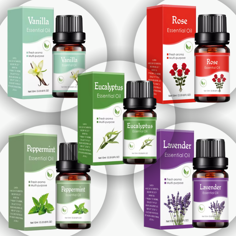 Pack 5 Huiles Essentiels